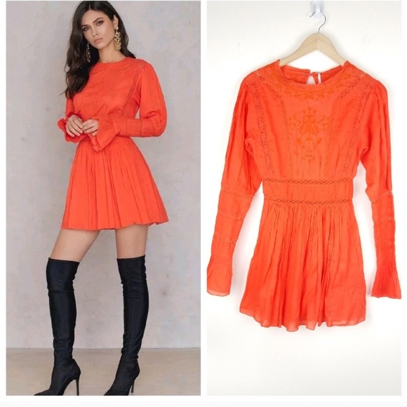 •Free People• Victorian Waisted Dress - Picture 7 of 7